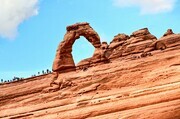 Delicate Arch from across the Canyon