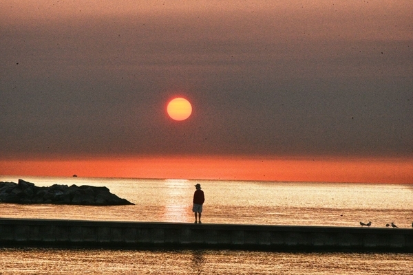 ON THE PIER